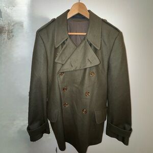 French Connection Men's Green Pea Coat